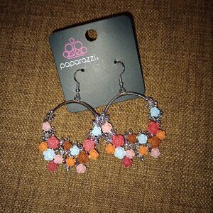 Multi color Floral Earrings